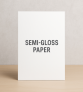 Pololesklý papier